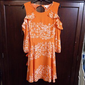 Maison Jules Cold Shoulder Dress